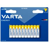 Батарейка AAA Varta Energy LR03 BL10 Alkaline 1.5V 4103 10/200