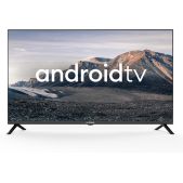 Телевизор 40 Hyundai H-LED40BS5002 Android TV Frameless черный FULL HD 60Hz DVB-T2 DVB-C DVB-S DVB-S2 USB WiFi Smart TV