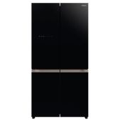 Холодильник Hitachi R-WB720VUC0 GBK черное стекло трехкамерный