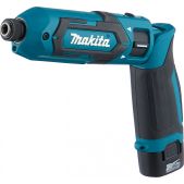 Электроотвертка Makita TD022DSE аккум. патрон:шестигранник 6.35 мм 1/4