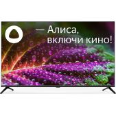 Телевизор 43 Starwind SW-LED43SG300 Яндекс.ТВ Frameless черный Full HD 60Hz DVB-T DVB-T2 DVB-C DVB-S DVB-S2 USB Wi-Fi Smart TV