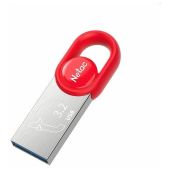 Устройство USB 3.2 Flash Drive 64Gb Netac UM2 NT03UM2N-064G-32RE серебристый/красный