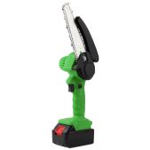 Цепная пила Zitrek Green Saw 20 Extrapower 082-1851 электрическая, длина шины:6 15.2см 2 аккумулятора 3Ач