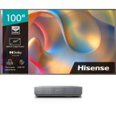 Телевизор 100 Hisense Laser TV 100L5H черный 4K Ultra HD 100Hz DVB-T DVB-T2 DVB-C DVB-S DVB-S2 Wi-Fi Smart TV