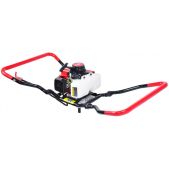 Мотобур Elitech Е1605.002.00 БМ 70Н бензиновый 71см3, 3.3л/с, 7500об\мин, диаметр вала 20мм, бак-1.4л, 11кг без шнека