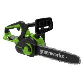 Цепная пила Greenworks G24CS25K2 2007707UA аккумуляторная 24V, 25см, с АКБ 2Ач и ЗУ