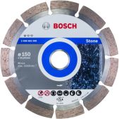 Диск отрезной по камню Bosch 2.608.602.599 алмазный Stf Stone 150-22.23 сегментный, для гранита и камня