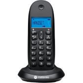 Радиотелефон Motorola C1001СB+ DECT черный АОН