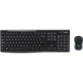Комплект беспроводной (клавиатура + мышь) Logitech 920-004509 MK270 черный USB Multimedia