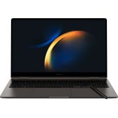 Ноутбук 15.6 Samsung Galaxy book 3 360 NP750 NP750QFG-KA3IN i7-1360P 16Gb SSD1Tb Intel Iris Xe graphics 15.6 AMOLED Touch FHD 1920x1080 Windows 11 Home dk.grey Wi-Fi BT Cam