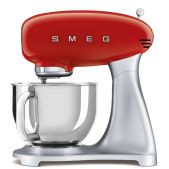 Миксер Smeg SMF02RDEU планетарный Цвет красный; Мощность 0.8кВт; Объем чаши 4.8л