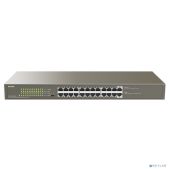 Коммутатор Tenda TEG1124P-24-250W 24-портовый Gigabit Ethernet с 24-портовым PoE