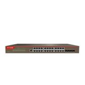 Коммутатор IP-COM G5328X управляемый, 3 уровня, 24 порта 101001000Base-T Ethernet и 4 независимых порта 10G SFP+