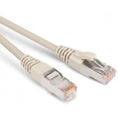 Патч корд Hyperline PC-LPM-STP-RJ45-RJ45-C5e-10M-LSZH-GY PC-LPM-STP-RJ45-RJ45-C5E-10M FUTP общий экран RJ-45 вил.-вилка RJ-45 кат.5E 10м серый LSZH уп.:1шт 26AWG