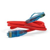 Патч корд Hyperline PC-LPM-UTP-RJ45-RJ45-C6-5M-LSZH-RD PC-LPM-UTP-RJ45-RJ45-C6-5M UUTP не экранированный RJ-45 вил.-вилка RJ-45 кат.6 5м красный LSZH уп.:1шт 24AWG