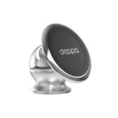 Держатель Deppa 55145 Crab Mage Steel для смартфонов, магнитный, крепление на панель