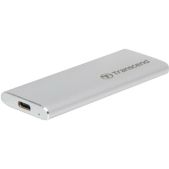 Внешний накопитель SSD 250Gb Transcend TS250GESD260C USB-C серебристый