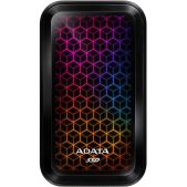 Внешний накопитель SSD 512Gb ADATA ASE770G-512GU32G2-CBK SE770G USB-C 2.5 черный