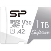 Карта памяти MicroSDXC 1Tb Silicon Power SP001TbSTXDA2V20 Class10 Superior w/o adapter
