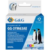 Картридж струйный G&G GG-3YM63AE 305XL многоцветный 11.6мл HP DeskJet 2320/2710/2720
