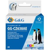 Картридж струйный G&G GG-CZ638AE 46 многоцветный 21мл HP DJ Adv 2020hc/2520hc