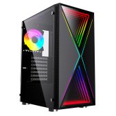 Корпус ATX без БП GMNG GG-CC110 черный 5x120мм 2x140mm 2xUSB 2.0 1xUSB 3.0 audio bott PSU