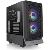 Корпус ATX без БП Thermaltake CA-1Y2-00M1WN-00 Ceres 300 TG ARGb черный 3x140mm 2xUSB 3.0 1xUSB3.1 audio bott PSU