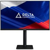 Монитор 24 Delta Computers OM238I FHD Сова черный IPS 5ms 16:9 HDMI M/M матовая HAS Piv 1000:1 250cd 178гр/178гр 1920x1080 75Hz VGA DP 3.95кг RUS
