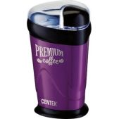 Кофемолка Centek CT-1358 Violet фиолетлвая 200Вт, 60г, 6 чашек ароматного кофе