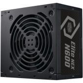 Блок питания ATX 600W Cooler Master MPW-6001-ACBN-BEU Elite NEX N600 120мм, 5xSATA, 2xPCI-E 6+2, 3xMolex, APFC, EU Cable