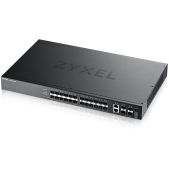 Коммутатор Zyxel XGS2220-30F-EU0101F Zyxel XGS2220-30F L3 Access switch, rack 19, 24xSFP, 2xRJ-45: 1/2.5/5/10G, 4xSFP+, standalone/cloud management