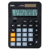Калькулятор настольный 12-разрядов Deli EM210 черный