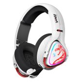 Гарнитура A4-Tech Bloody MR720 NARAKA белая/красная мониторные BT/Radio оголовье
