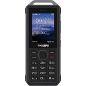 Мобильный телефон Philips E2317 Xenium темно-серый CTE2317DG/00 моноблок 2Sim 2.4 240x320 Nucleus 0.3Mpix GSM900 1800 MP3 FM microSD max32Gb