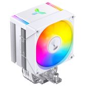 Кулер для процессора Jonsbo CR-1400 EVO ARGb White LGA1700/1200/115X/AM5/AM4 TDP 180W, PWM, 92mm ARGb Fan, 4 тепловые трубки, 4-pin, белый Retail