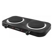 Плитка электрическая Supra HS-202 black черная