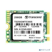 Накопитель SSD 256Gb Transcend TS256GMTE300S SSD MTE300S, M.2 22x30mm, NVMe, PCIe 3.0 x4, 3D TLC, R/W 2000/950MB/s, IOPs 90 000/220 000, TbW 100, DWPD 0.2