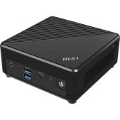 Неттоп MSI Cubi N ADL-019RU slim 9S6-B0A911-019 N100 0.8 4Gb SSD128Gb UHDG Windows 11 Professional GbitEth Wi-Fi BT 65W черный