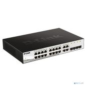 Коммутатор D-link DGS-1210-20/F2A DGS-1210-20/F Smart L2 Switch 16х1000Base-T, 4хCombo 1000Base-T/SFP, Compact CLI