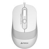Мышь A4-Tech Fstyler FM10S USB WHITE белый/серый оптическая 1600dpi silent USB 4but