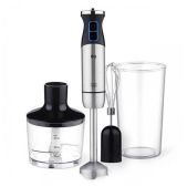 Блендер BQ HB1032SS черный-Стальной 1.2кВт, 3 в 1