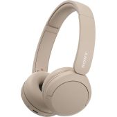 Наушники Sony WH-CH520 бежевый bluetooth оголовье WH-CH520/C