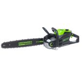 Цепная пила GreenWORKS GD82CS51 2008307 аккумуляторная 82V, 51 см, бесщеточная, без АКБ и З/У