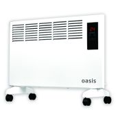 Конвектор Oasis DK-20 2.0кВт, дисплей, таймер, ПДУ, настен+напол установка