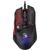Мышь A4-Tech Bloody W60 Max Mini черный оптическая 12000dpi USB 9but