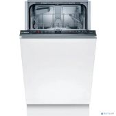 Встраиваемая посудомоечная машина Bosch SPV2HKX41E загрузка на 9 комплектов посуды, электронное управление, 5 программ, 44.8x55x81.5 см, черная цвет, сушка: с теплообменником, индикация на полу: луч