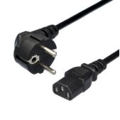 Шнур сетевой 1.8м GoPower 00-00024054 CEE 7/7-C13 ПВХ 0.75мм черный