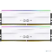 Модули памяти DDR5 32Gb 6000МГц Silicon Power XPower Zenith RGb SP032GXLWU600FDH CL40 DIMM KIT of 2 2Gx8 SR White