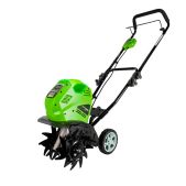 Культиватор аккумуляторный GreenWORKS G40TLK4 27087VB, 40V, с 1хАКБ 4 А.ч и З/У