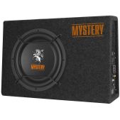 Сабвуфер автомобильный Mystery MAS-80A 8 20см, активный, 320Вт, МДФ, 20Гц-250Гц